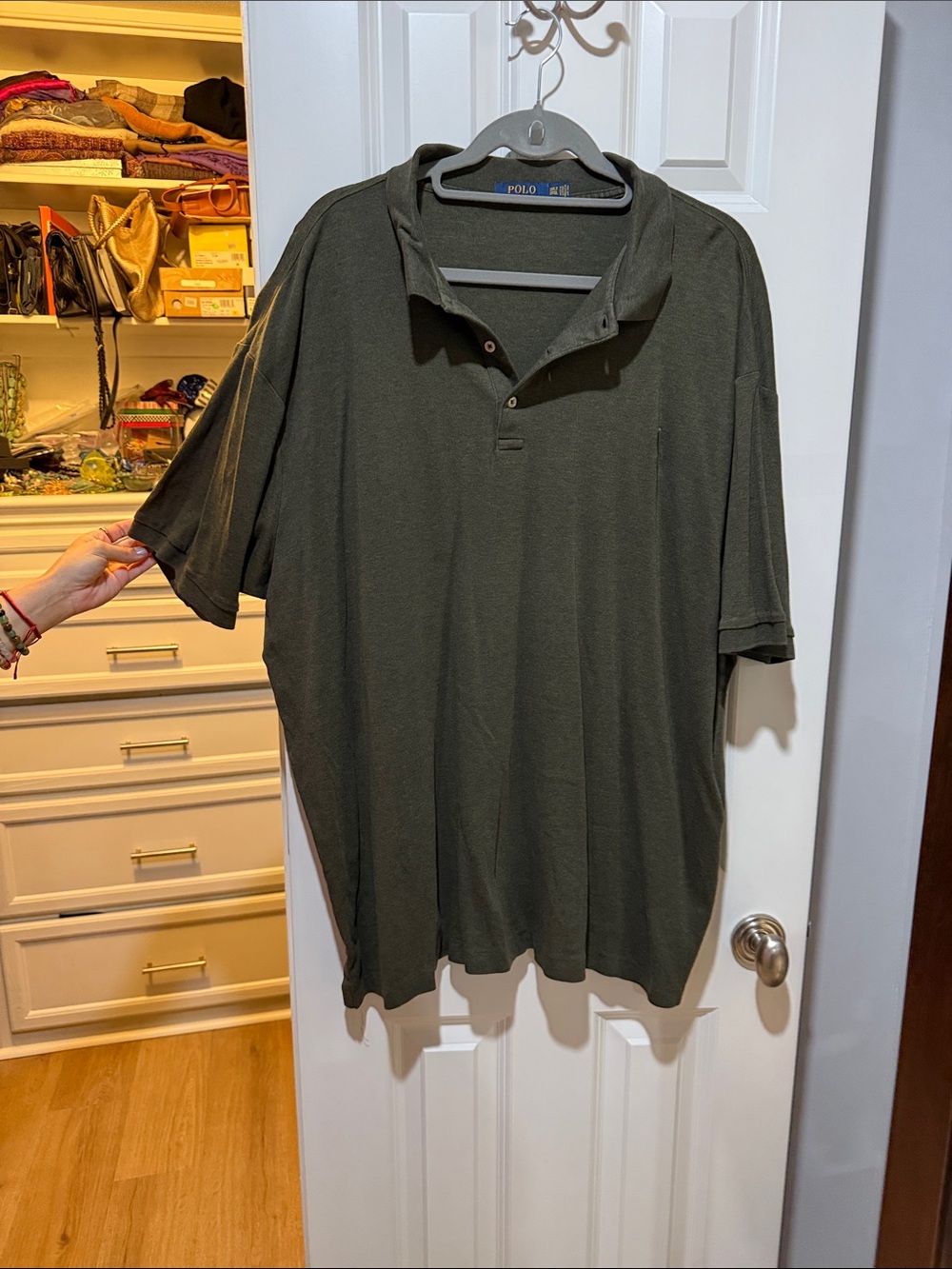 Polo by Ralph Lauren Dark Olive Green Men's Polo Shirt